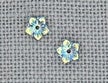 Mill Hill Glass Treasures - Jasmine Flower Light Sapphire AB (12223)