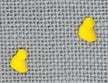 Mill Hill Glass Treasures - Petite Song Bird Matte Canary (12227)