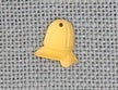 Mill Hill Glass Treasures - Flat Bell Matte Light Topaz (12284)