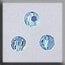 Mill Hill Crystal Treasures - 13014 Round Bead - Aquamarine