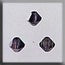 Mill Hill Crystal Treasures - 13024 Rondele - Vitrail Medium