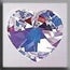 Mill Hill Crystal Treasures - 13047 Large Heart - Crystal
