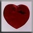 Mill Hill Crystal Treasures - 13048 Large Heart- Siam