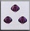 Mill Hill Crystal Treasures - 13078 Rondele Amethyst
