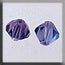 Mill Hill Crystal Treasures - 13090 Rondele Tanzanite