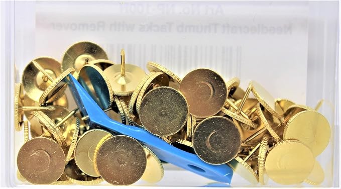 Needlecraft Thumb Tacks With Remover