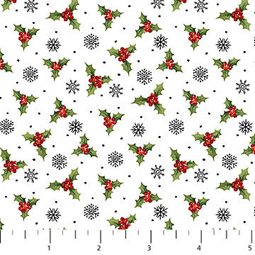 Santa's Tree Farm White Multi