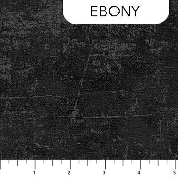 EOB 0.75 METER CUT Canvas Ebony  - 9030-99
