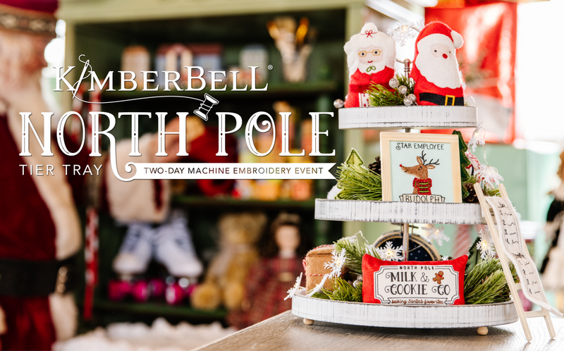 Kimberbell North Pole Tier Tray - Event Kit