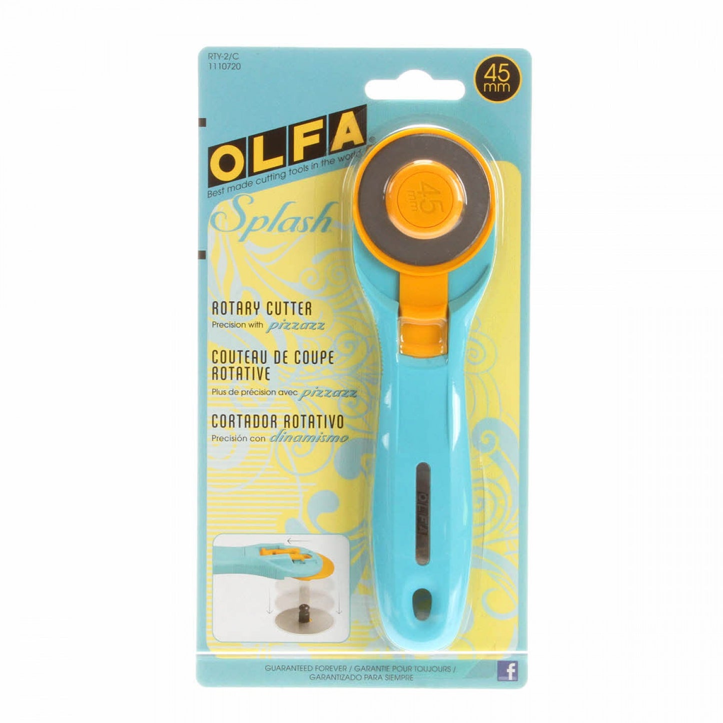 Olfa Splash Rotary Cutter (45mm)