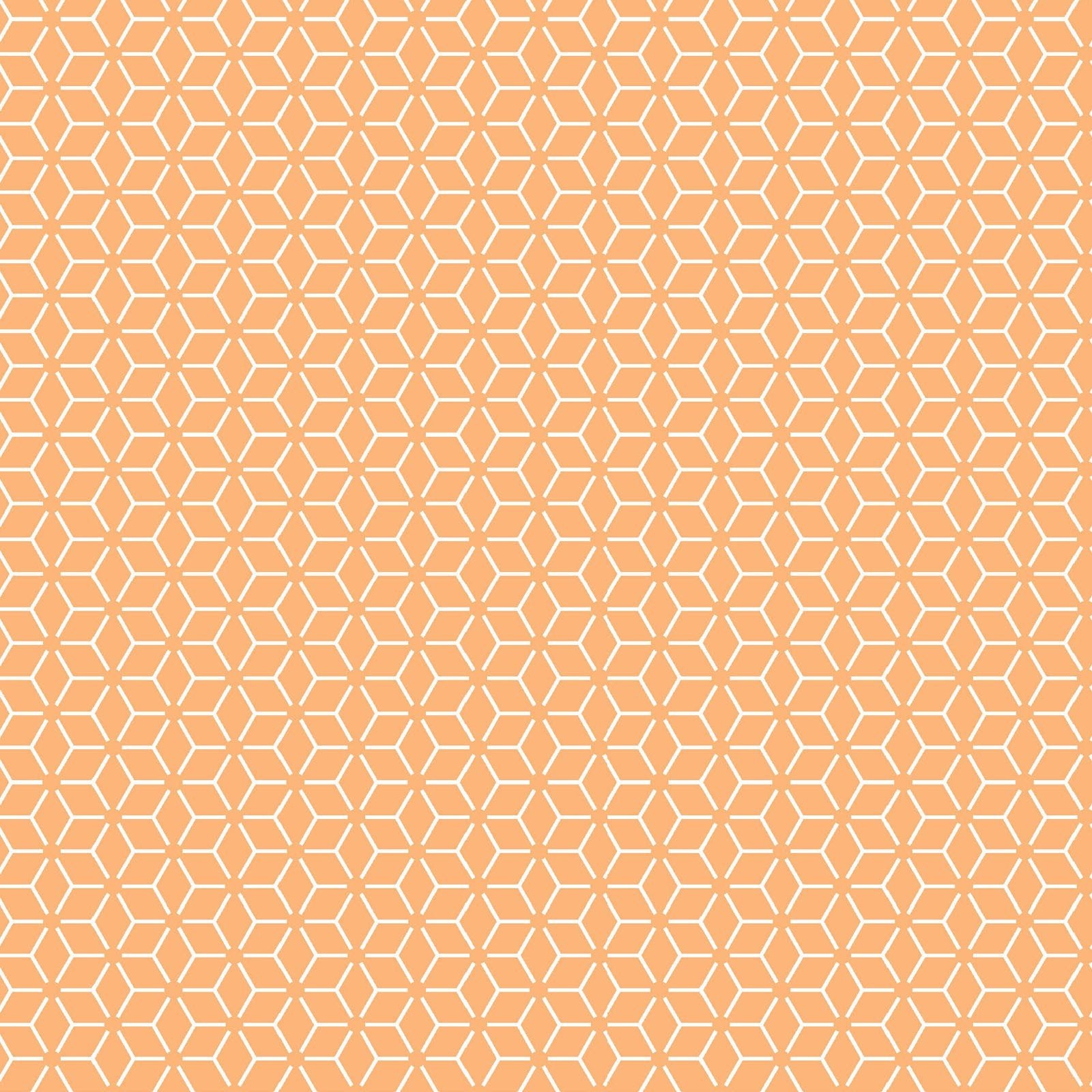 Orange Connected Stars