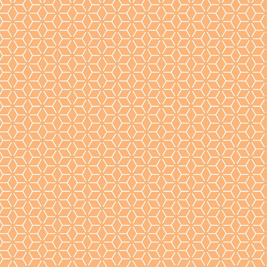 Orange Connected Stars