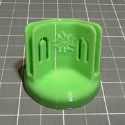 Purple Hobbies Pattern Stand Lime