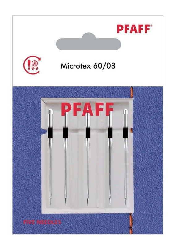 PFAFF Microtex 60/80 Needles (5pk)