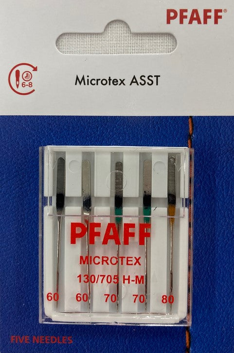 PFAFF Microtex Assorted Needles (5pk)