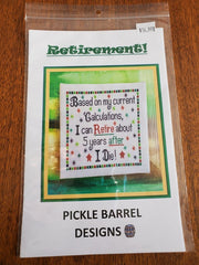 Pickle Barrel Designs - Retirement