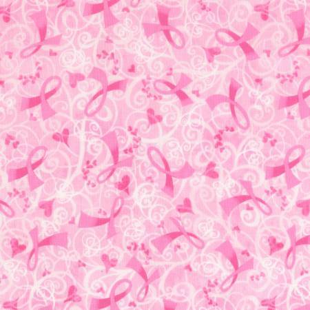 Cancer Awareness Pink Ribbon Allover