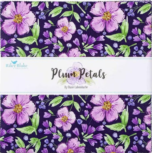 Plum Petals - 10in Stackers