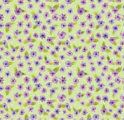 FQ Plum Petals Small Flowers Fern