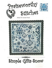 Praiseworthy Stitches - Simple Gifts - Snow