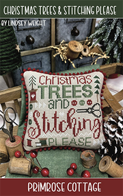 Primrose Cottage - Christmas Trees & Stitching Please