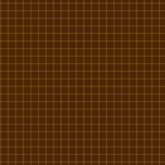 Primrose Garden Weaves Plaid Brown