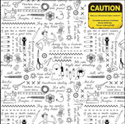 Dear Stella Quiet Riot Sweary Stitching Wide Back