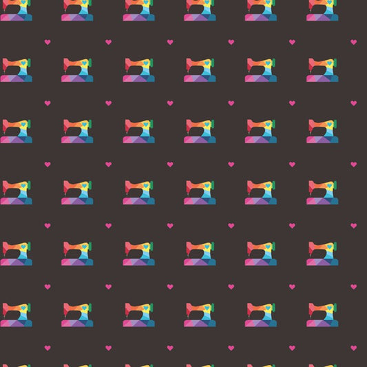 Geo Sewing Machine Black