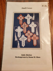 Satin Stitches - Small Crosses