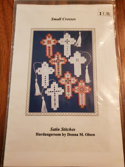 Satin Stitches - Small Crosses