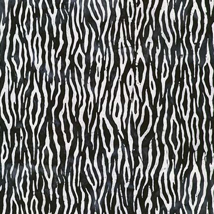 Serengeti Batik Zebra Stripe Pepper - 20196-188