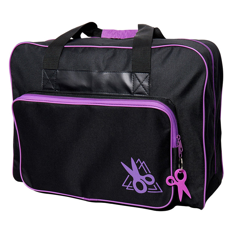 Sew Easy Sewing Machine Tote Bags Black & Purple - 3025897
