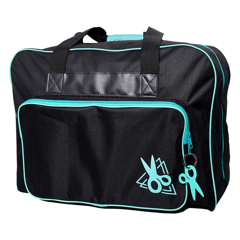 Sew Easy Sewing Machine Tote Bags Black & Turquoise - 3025896