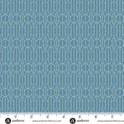 Sewing Bird Pin Tuck Deep Indigo