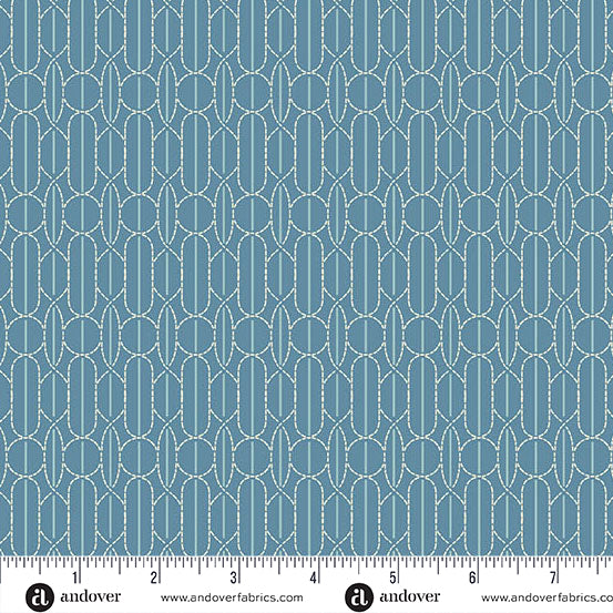 Sewing Bird Pin Tuck Deep Indigo