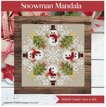 Shannon Christine Designs - Snowman Mandala