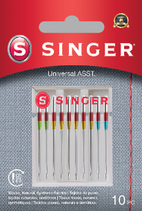 Singer Universal Needles (10 Pk) Assorted