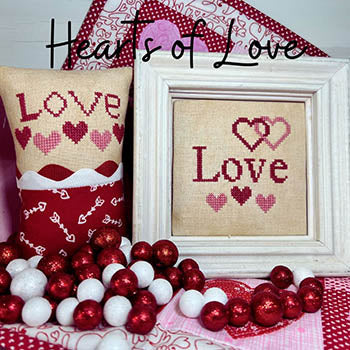 Southern Stitchers Co - Hearts of Love