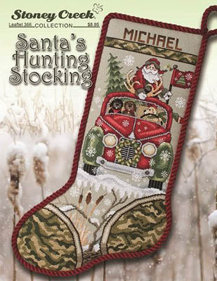 Stoney Creek Collection - Santa's Hunting Stocking