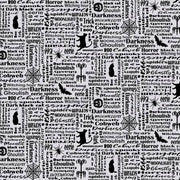 Grey Word Pattern
