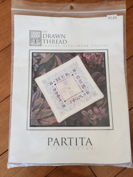 The Drawn Thread - Partita Pin Cushion