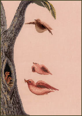 The Stitching Studio - Family Of Birds