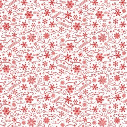 The Magic of Christmas Snowflakes White - 13644-WHT