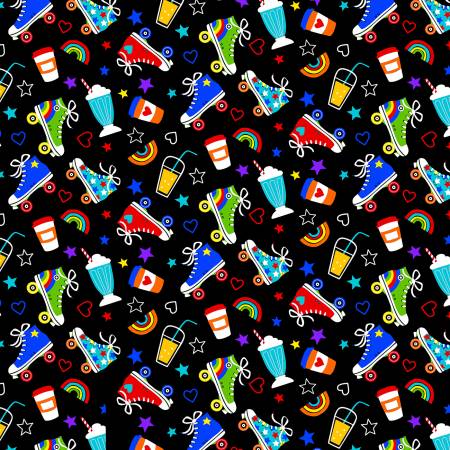 Black Roller Skate Fun