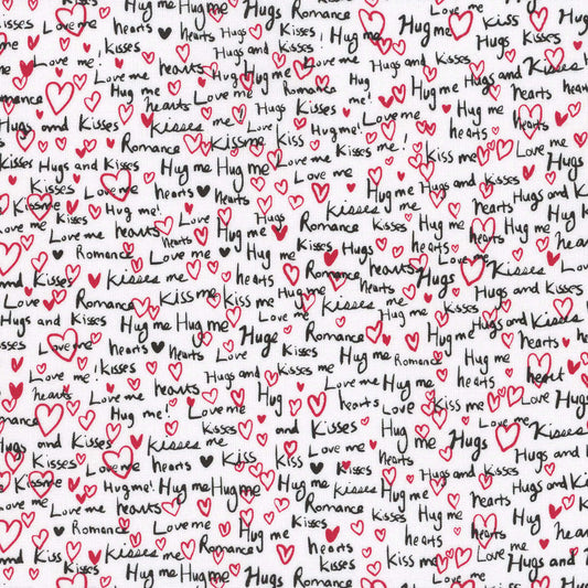 FQ Novelties Hugs and Kisses White