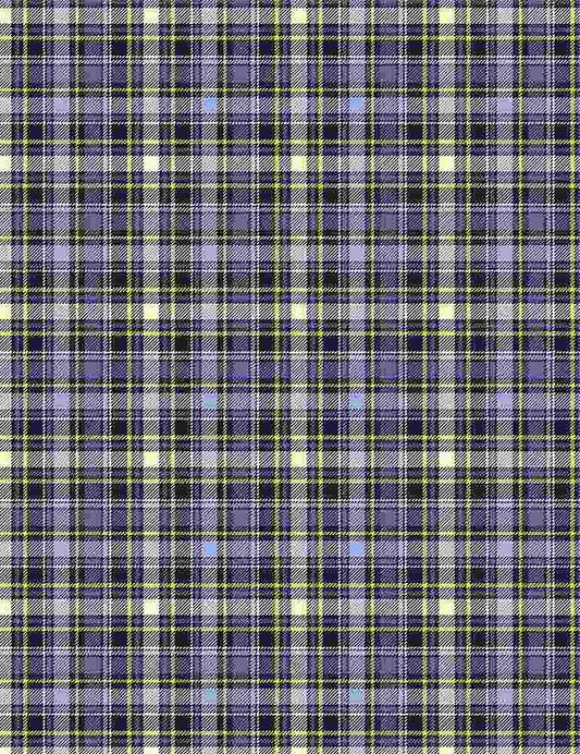 Blue Star Plaid