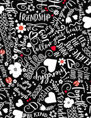 Happy Words Scribbles