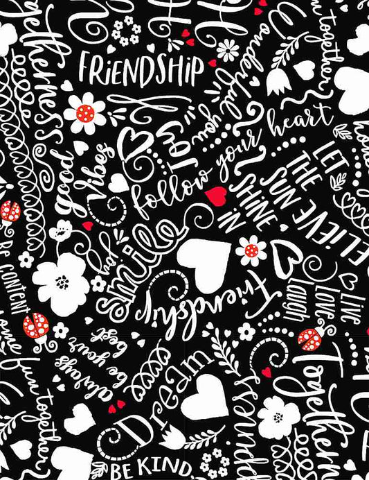 Happy Words Scribbles