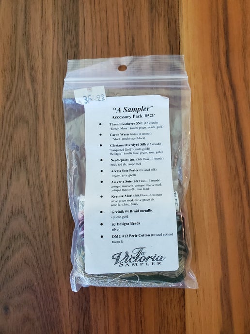 The Victoria Sampler - A Sampler Embellishment pack