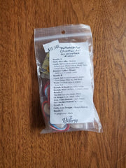 The Victoria Sampler - Button Up for Christmas #3 Embellishment pack